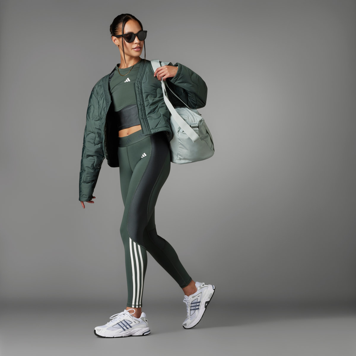 Adidas Leggings Hyperglam Shine Full-Length. 6