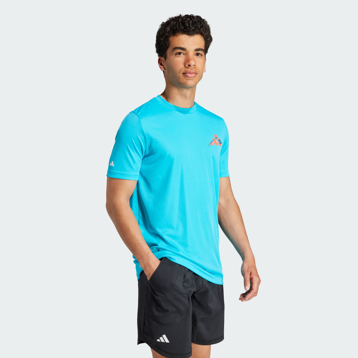 Adidas Playera Court Sport Graphic. 4