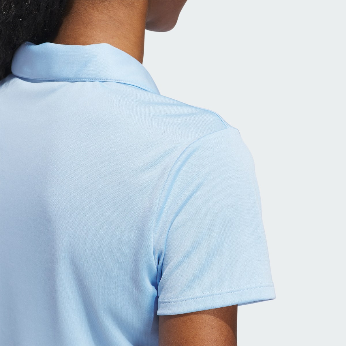 Adidas Women's Solid Performance Short Sleeve Polo Shirt. 5