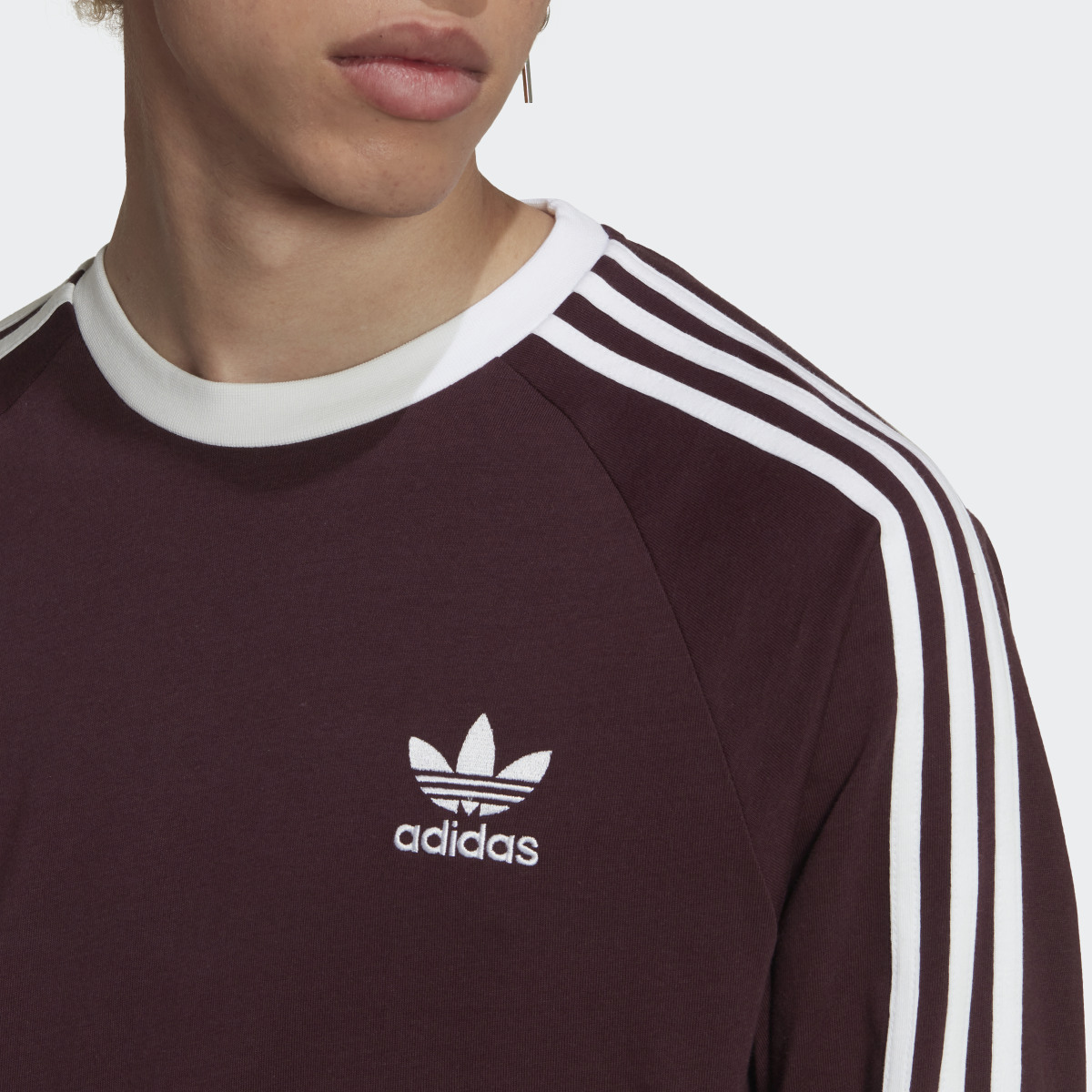 Adidas T-shirt Adicolor Classics 3-Stripes Long Sleeve. 6