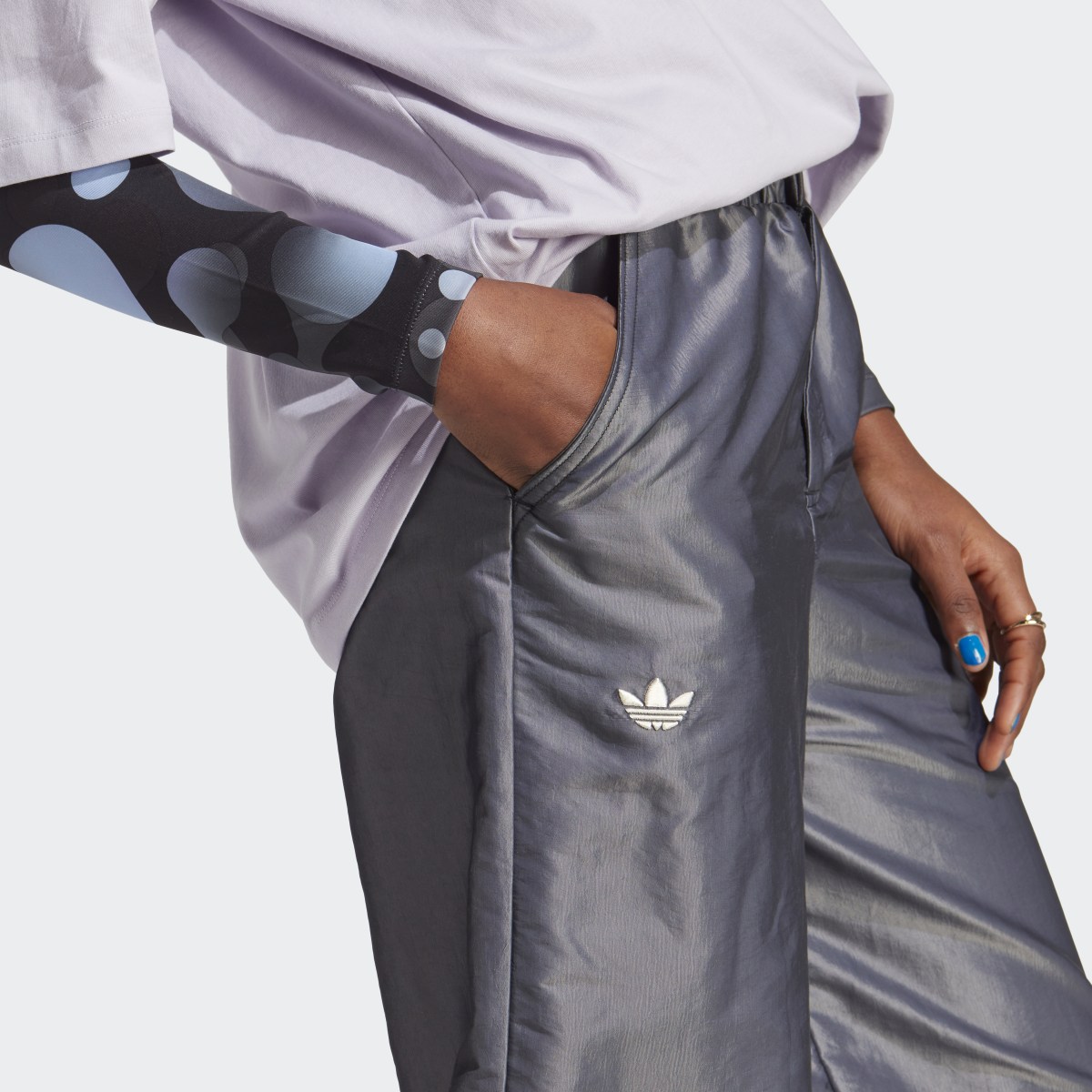 Adidas Pantalón Wide Leg. 5