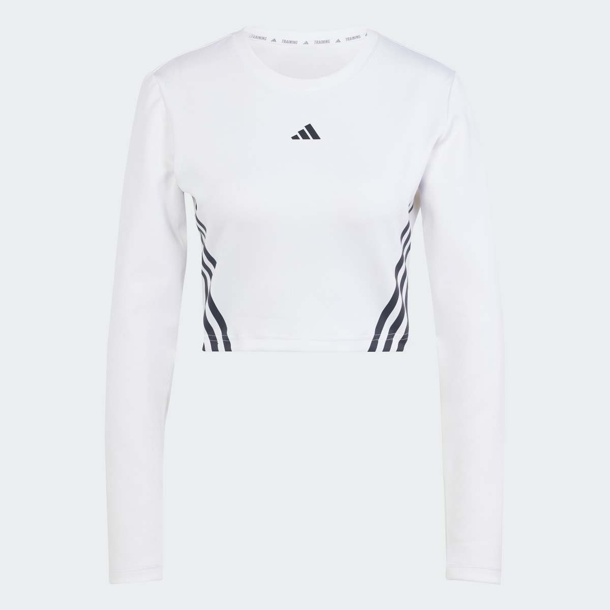 Adidas AEROREADY Hyperglam Crop Long-Sleeve Top. 5