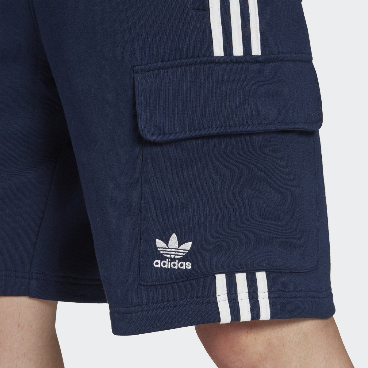 Adidas Adicolor Classics 3-Stripes Cargo Shorts. 5