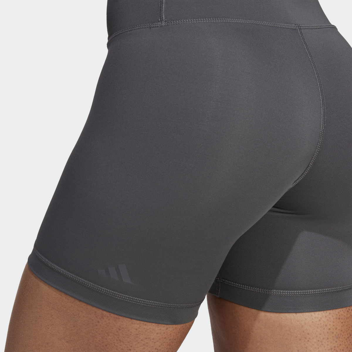 Adidas Optime Hyperbright Training High-Rise Short Tights. 6