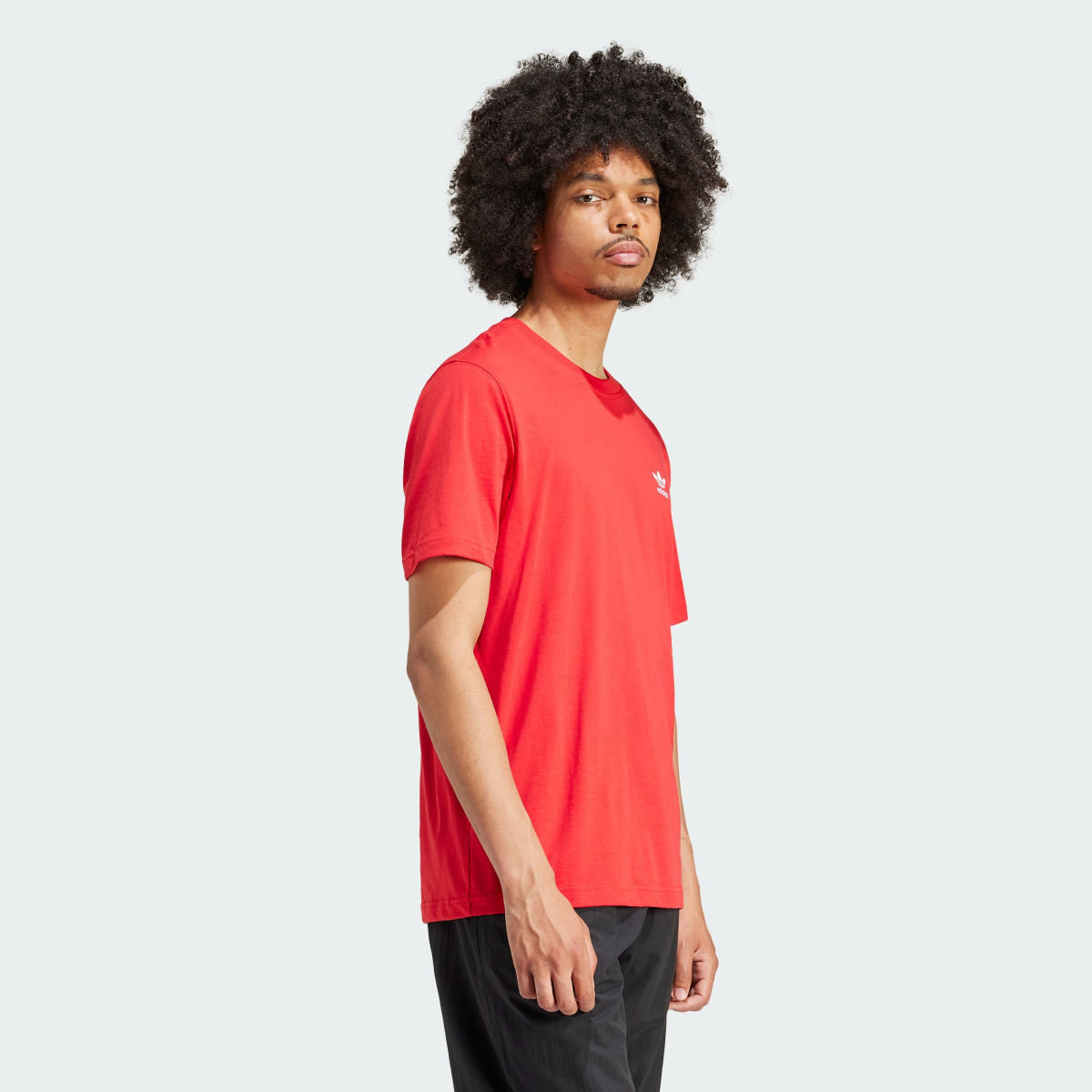 Adidas Trefoil Essentials Tee. 4