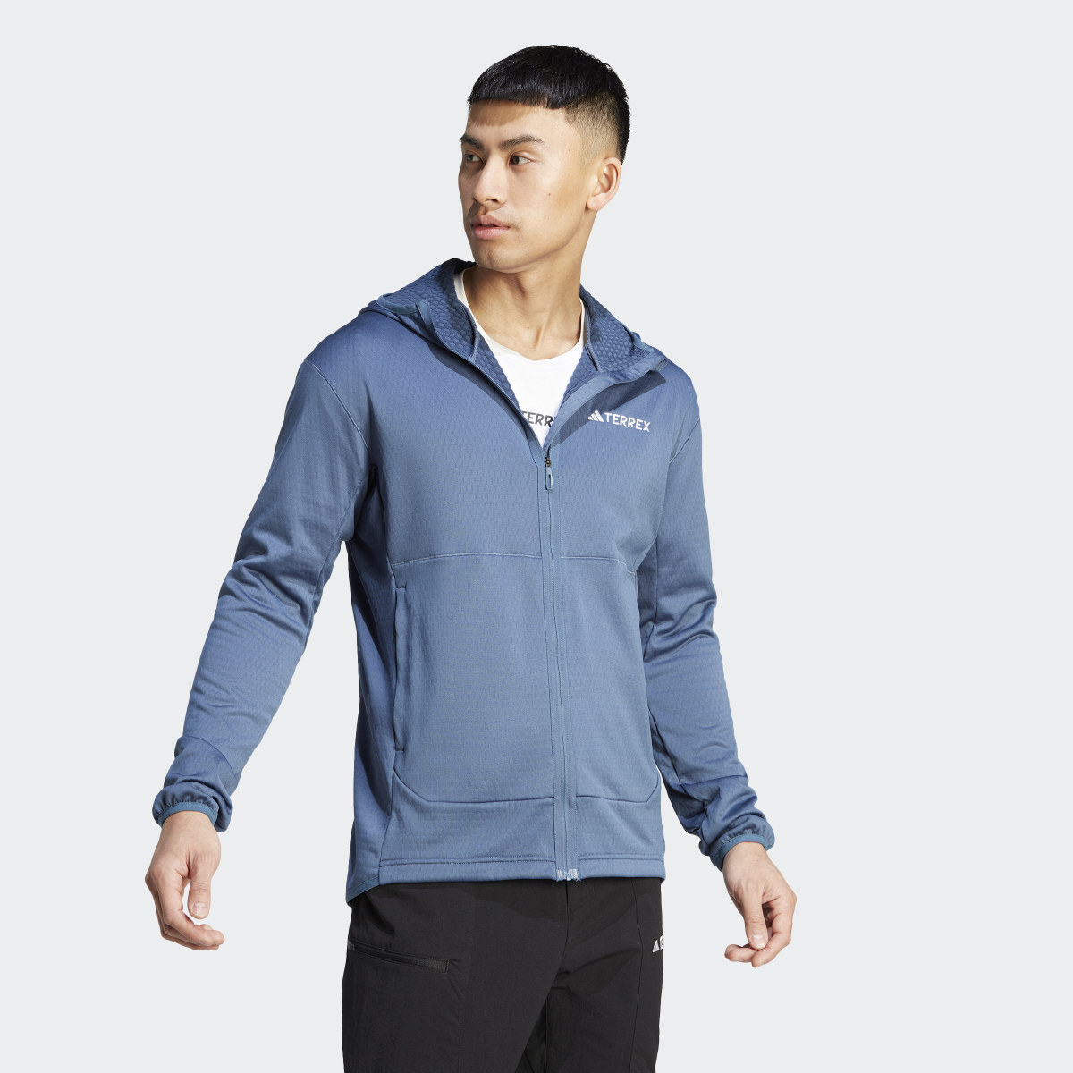 Adidas CHAQUETA CON CAPUCHA TERREX XPERIOR LIGHT FLEECE. 4