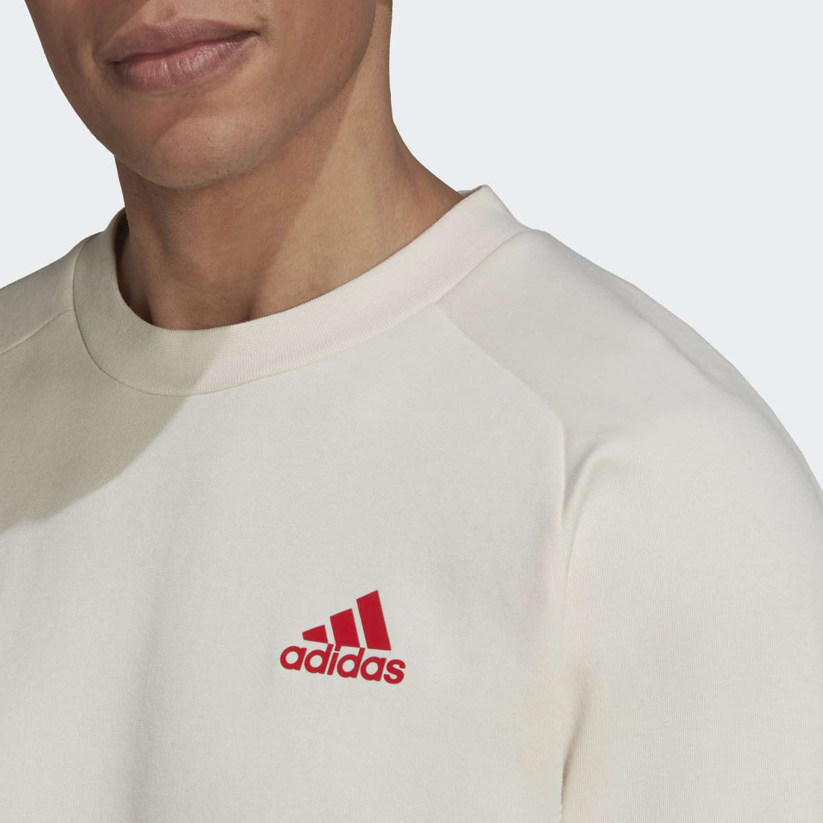 Adidas Designed for Gameday Crew Sweatshirt. 7