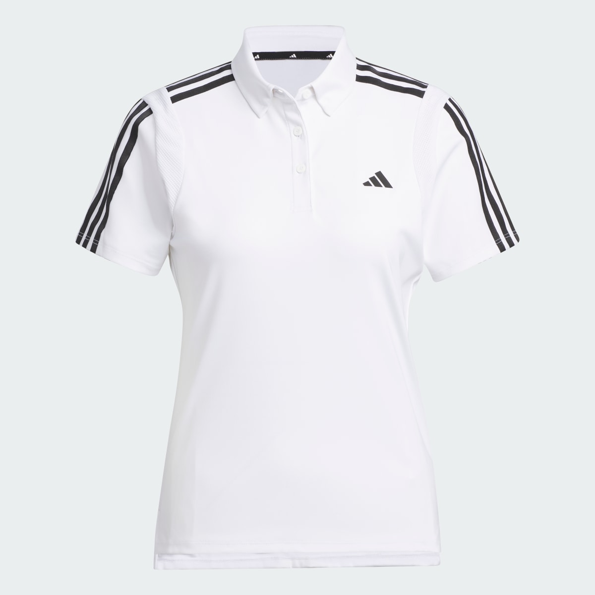Adidas HEAT.RDY 3-Stripes Short Sleeve Polo Shirt. 5