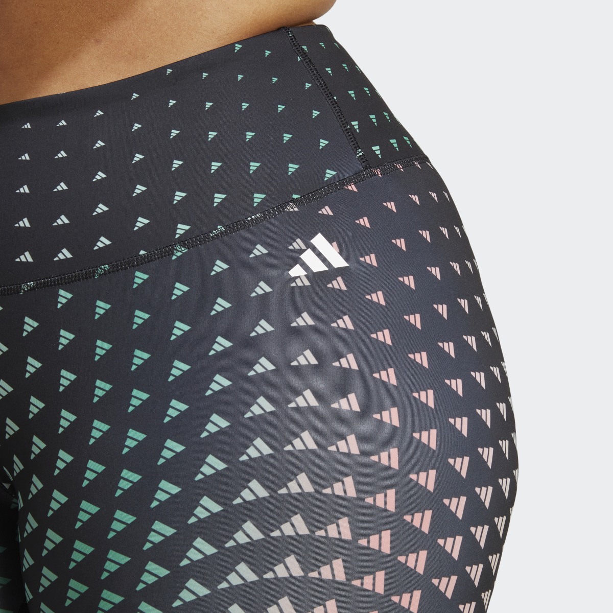 Adidas Leggings Train Essentials Brand Love High-Waisted Full-Length (Curvy). 5