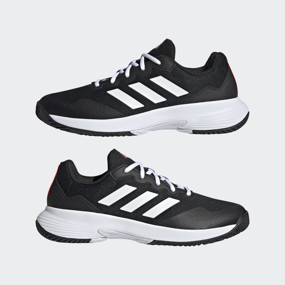 Adidas Gamecourt 2.0 Tennis Shoes. 8