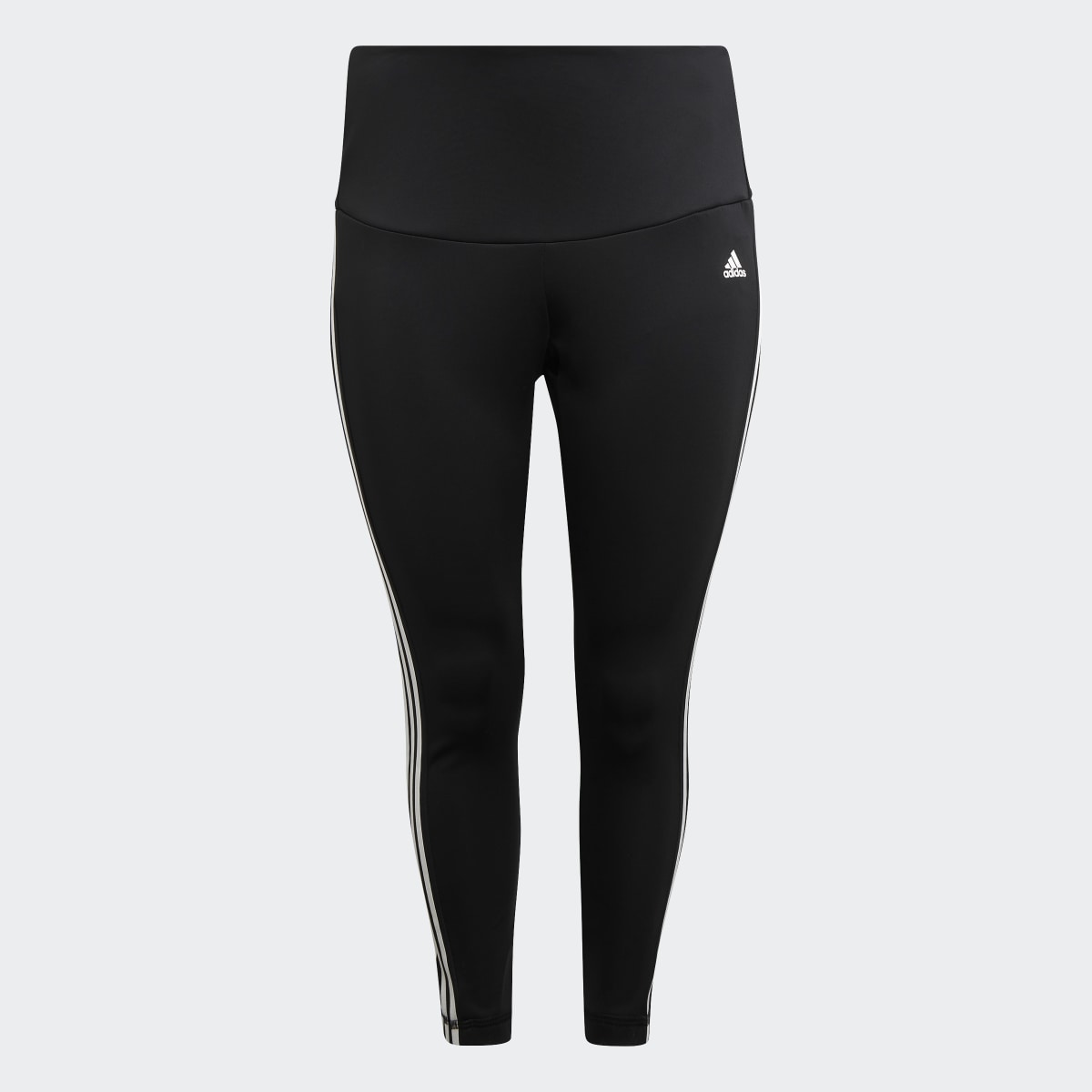 Adidas Designed to Move High-Rise 3-Streifen Sport 7/8-Leggings – Große Größen. 5