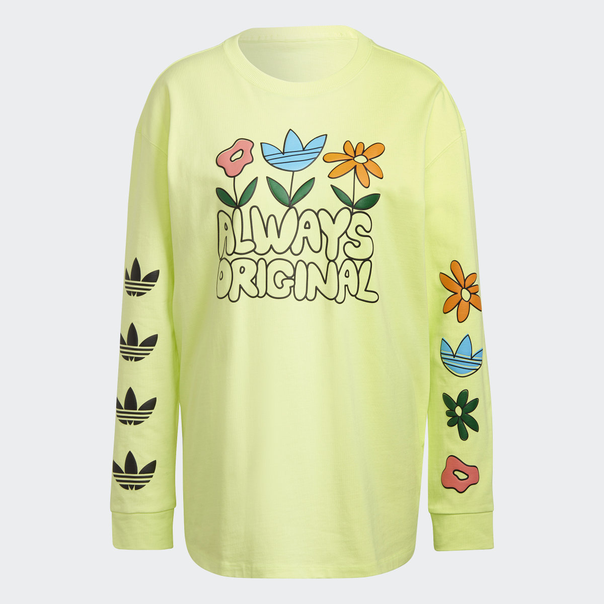 Adidas Always Original Graphic Long Sleeve T-Shirt. 10