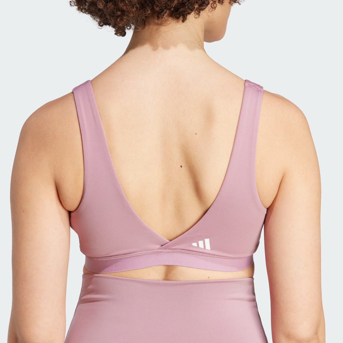 Adidas Yoga Essentials Studio Light-Support Nursing Bra. 8