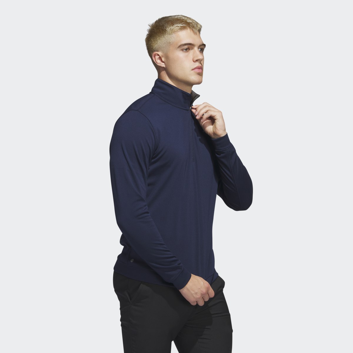 Adidas Elevated Golf Sweatshirt. 4