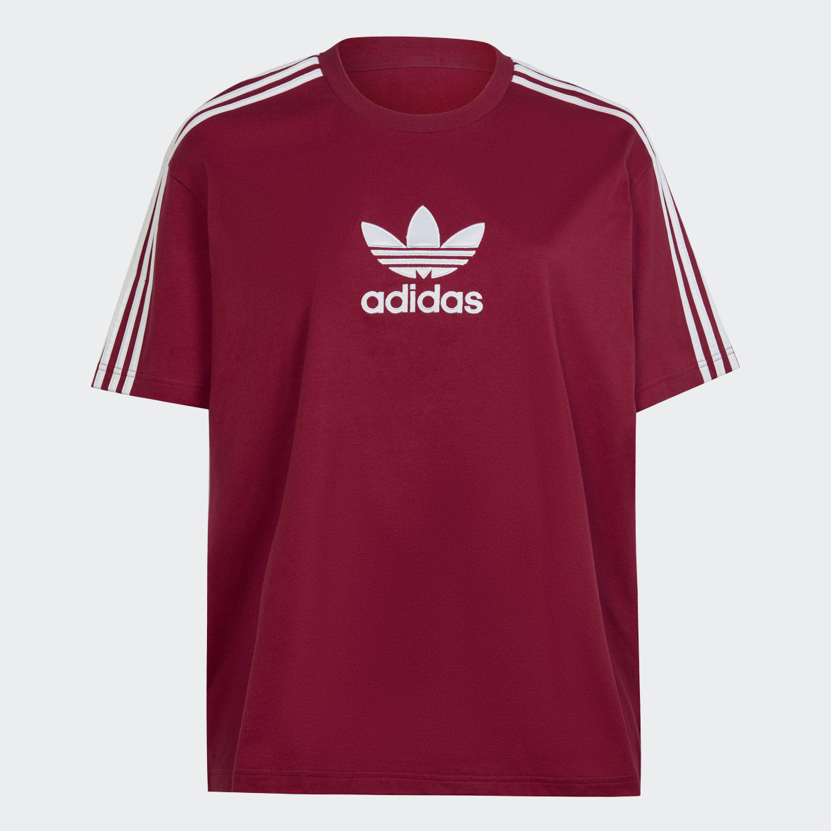 Adidas Centre Stage Tee (Plus Size). 4