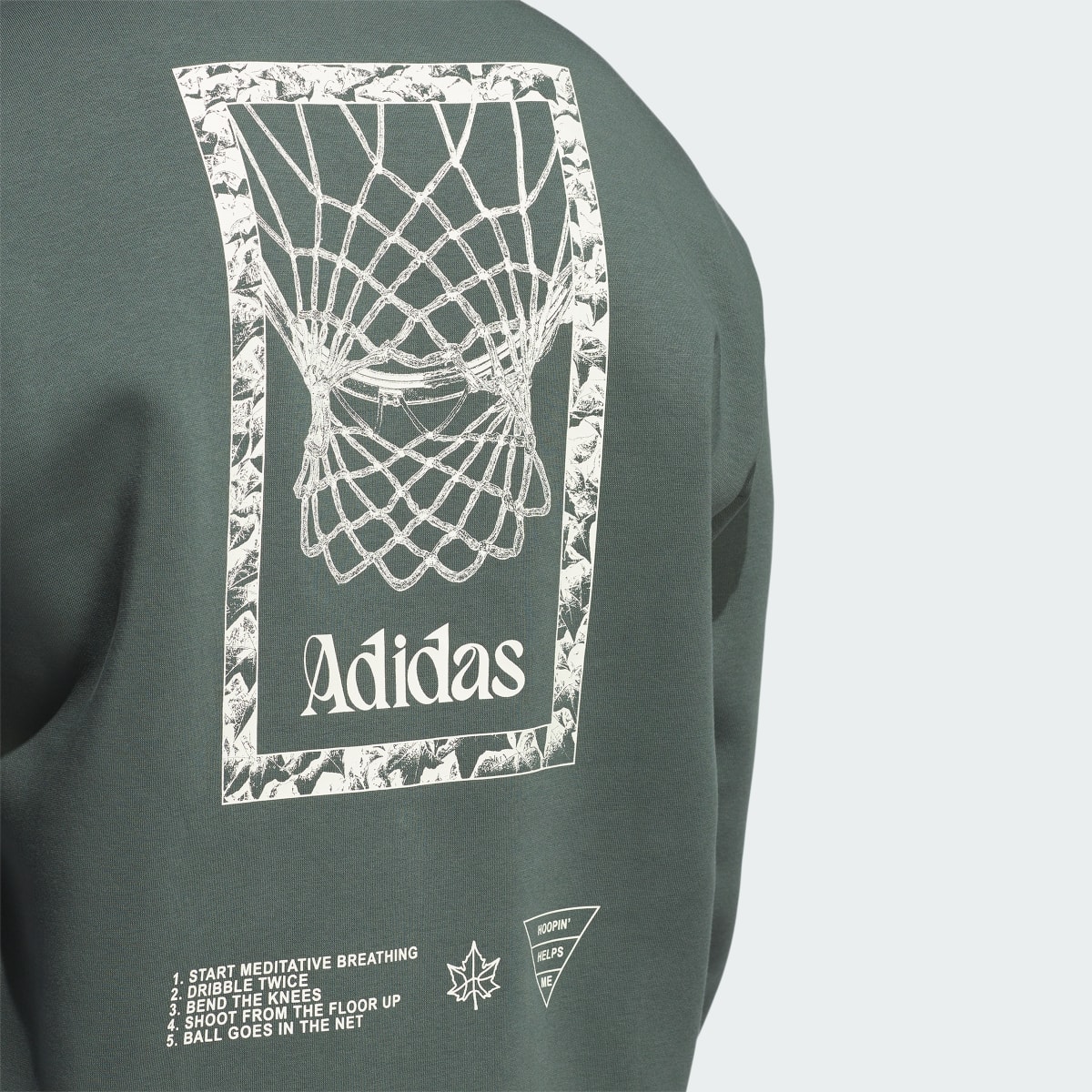Adidas Court Therapy Graphic Sweatshirt. 7