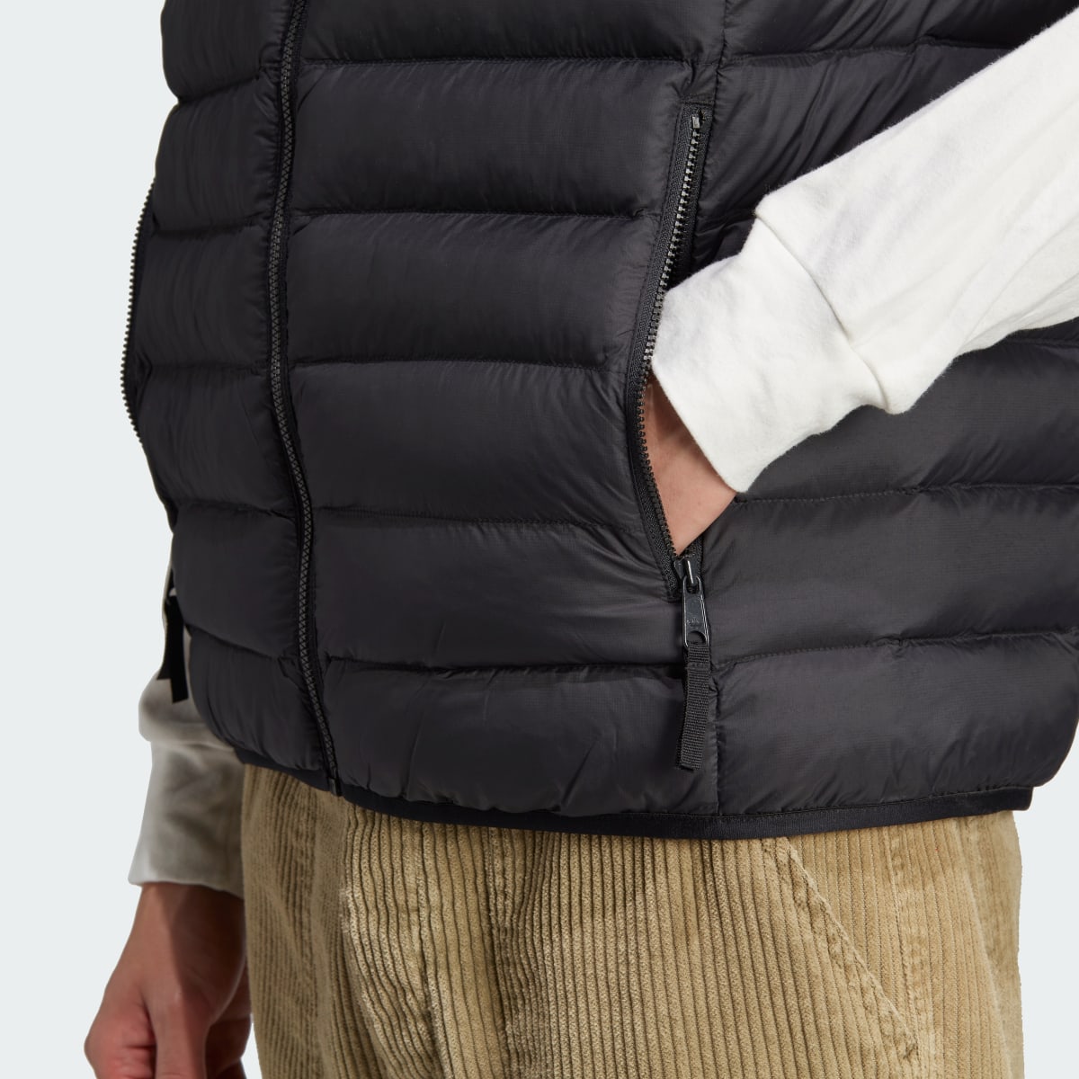 Adidas Padded Stand-Up Collar Puffer Vest. 7