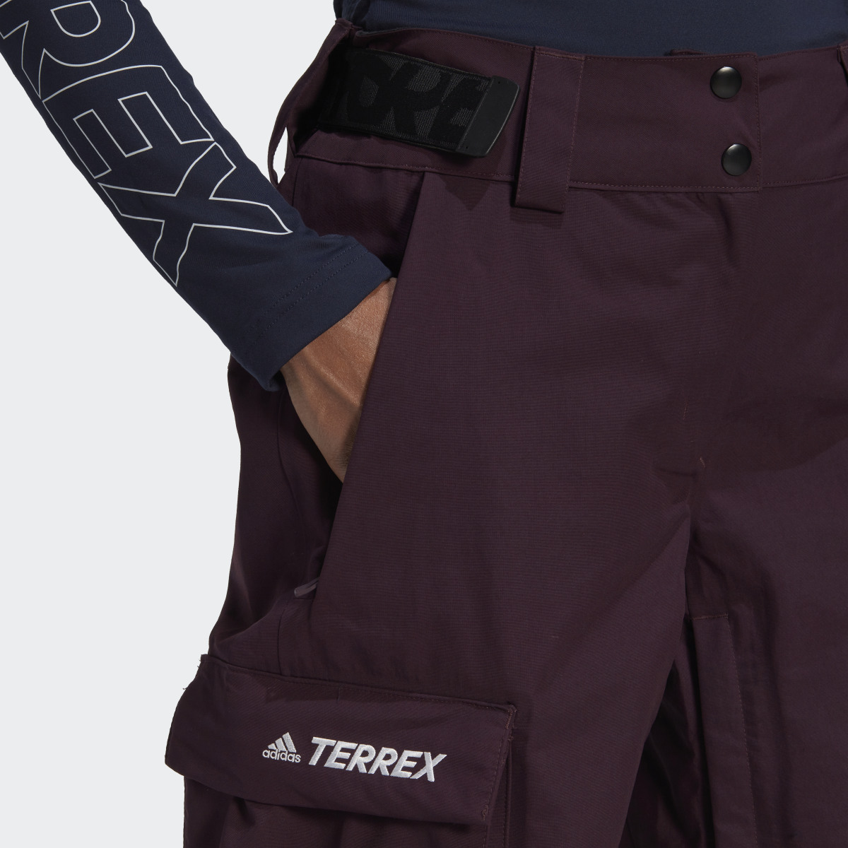 Adidas TERREX 3L POST-CONSUMER NYLON SNOW PANTS. 6