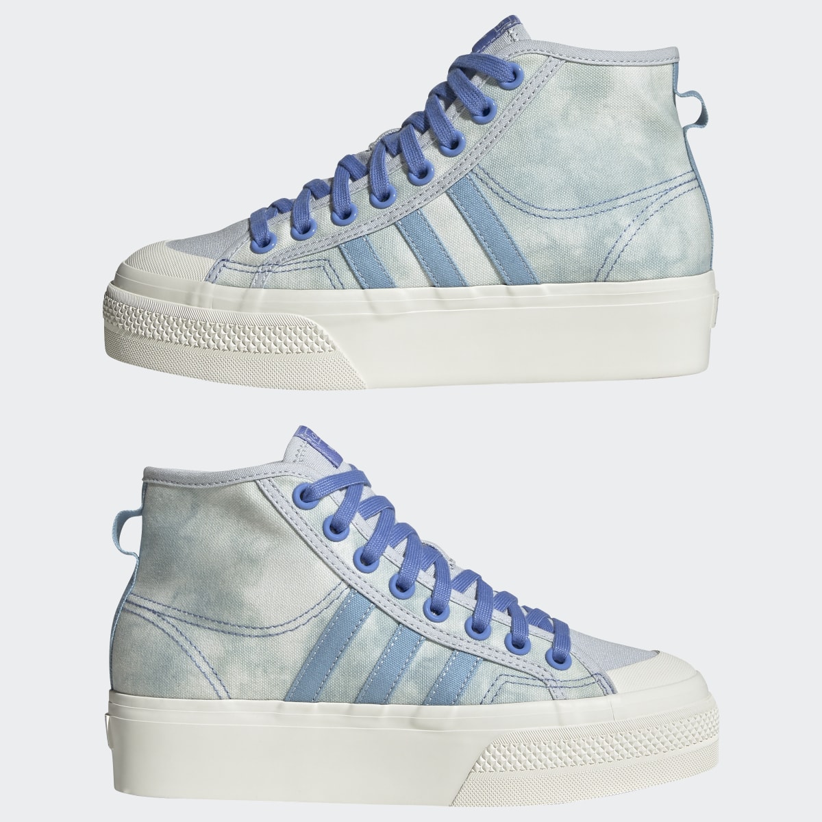 Adidas Nizza Platform Mid Shoes. 8