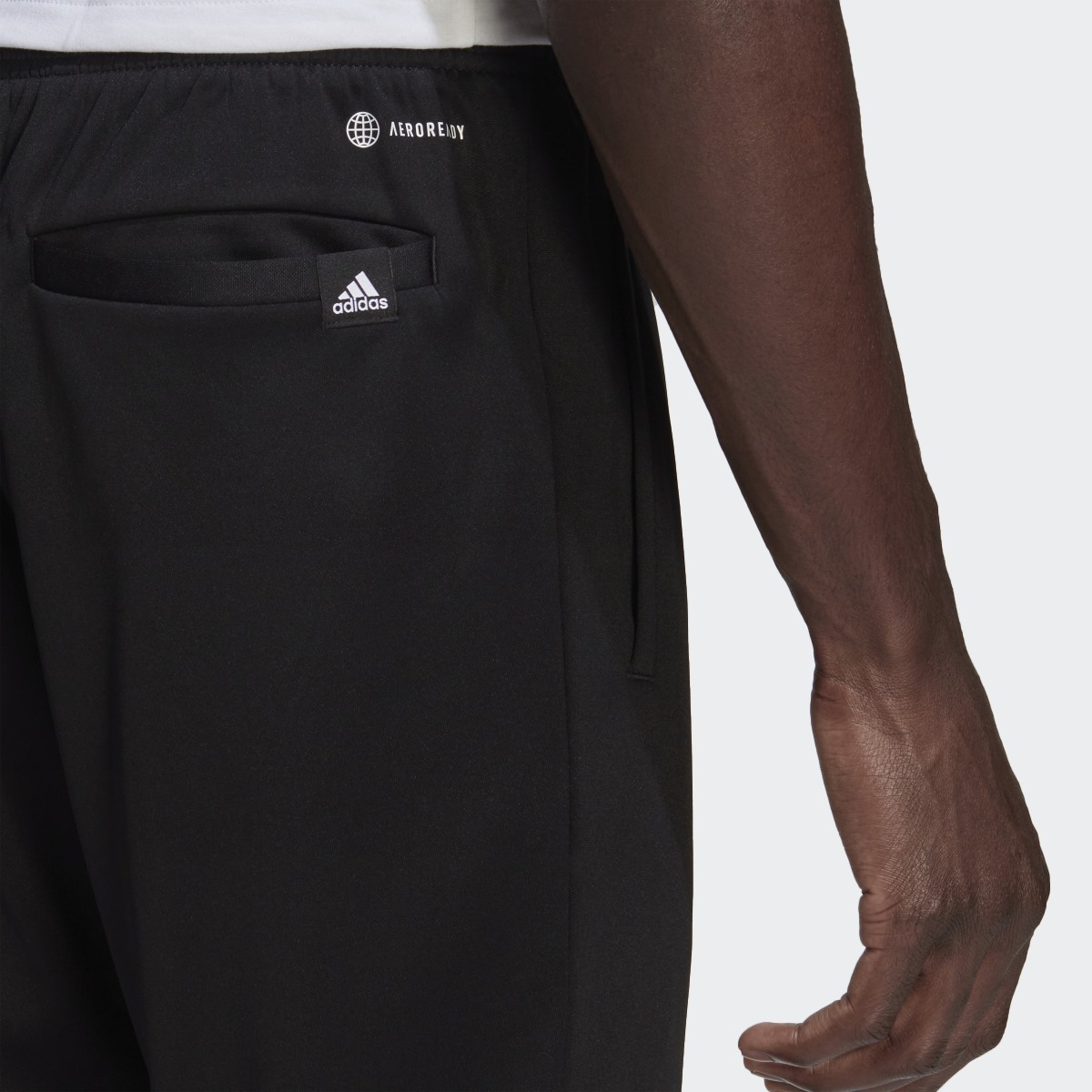 Adidas AEROREADY Game and Go Small Logo Tapered Hose. 5