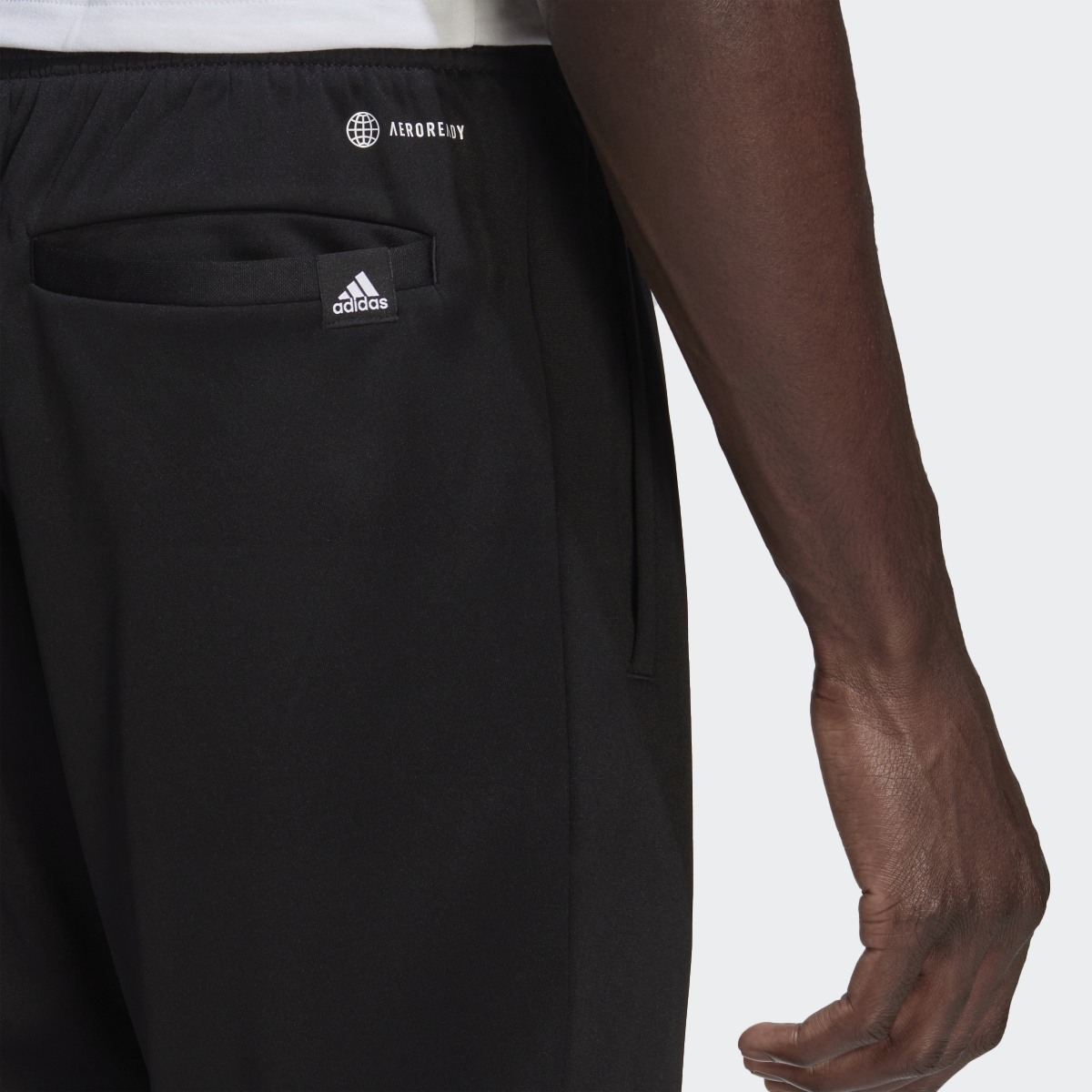 Adidas AEROREADY Game and Go Small Logo Tapered Pants. 5