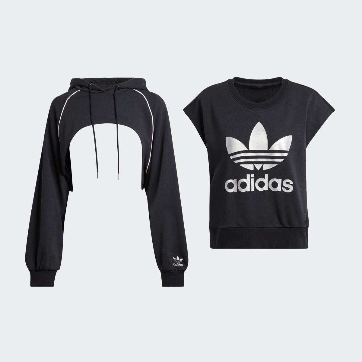 Adidas Big Logo Kapüşonlu Üst. 5