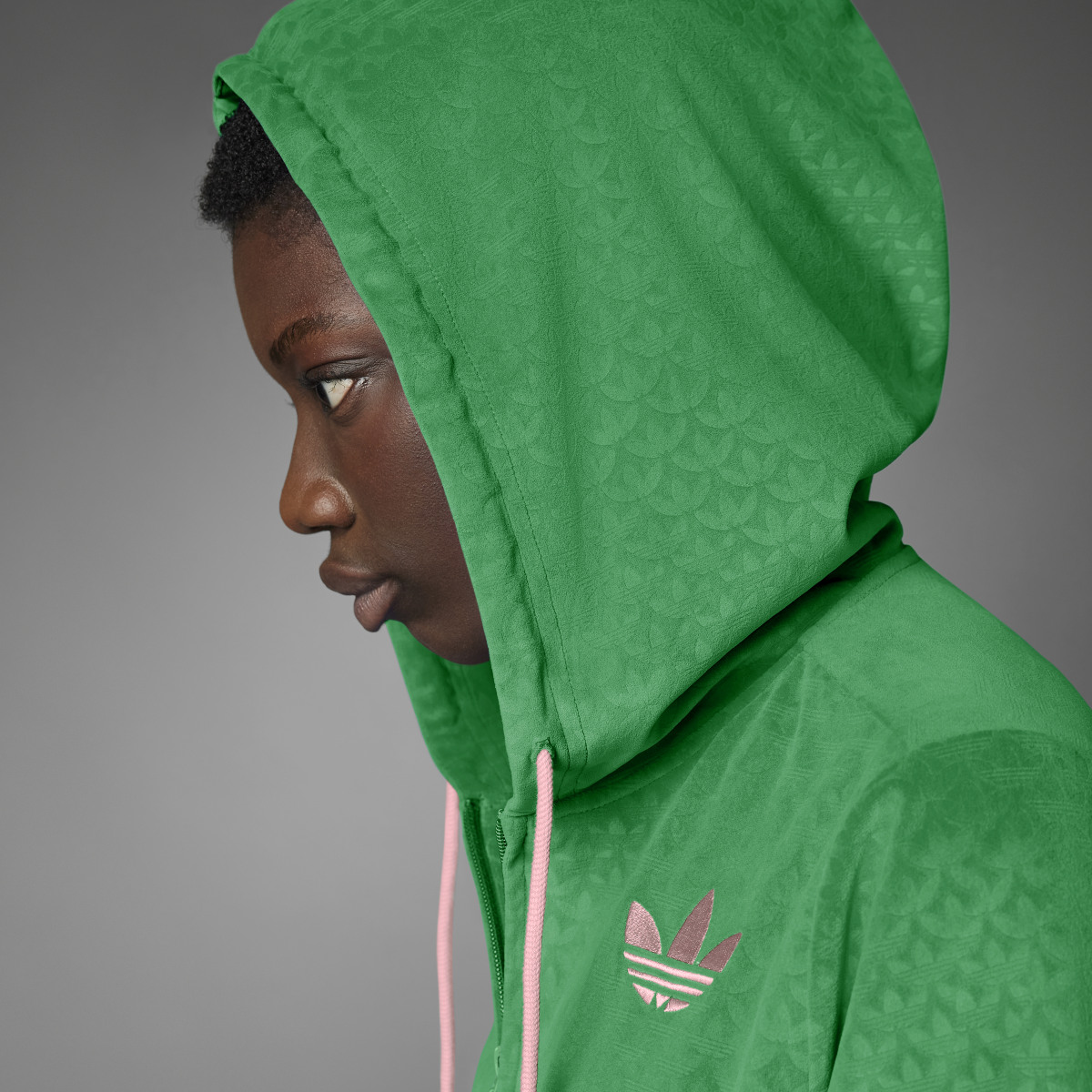 Adidas Veste à capuche zippée en velours Adicolor Heritage Now. 9 Adidas Veste à capuche zippée en velours Adicolor Heritage Now. 9