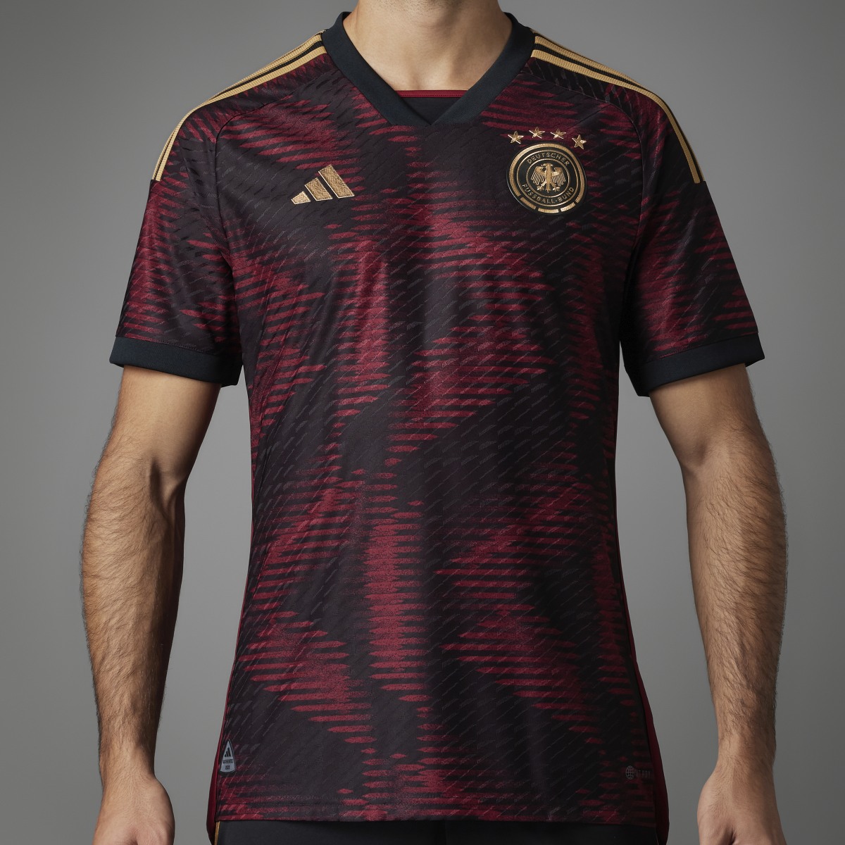 Adidas Germany 22 Away Authentic Jersey. 8