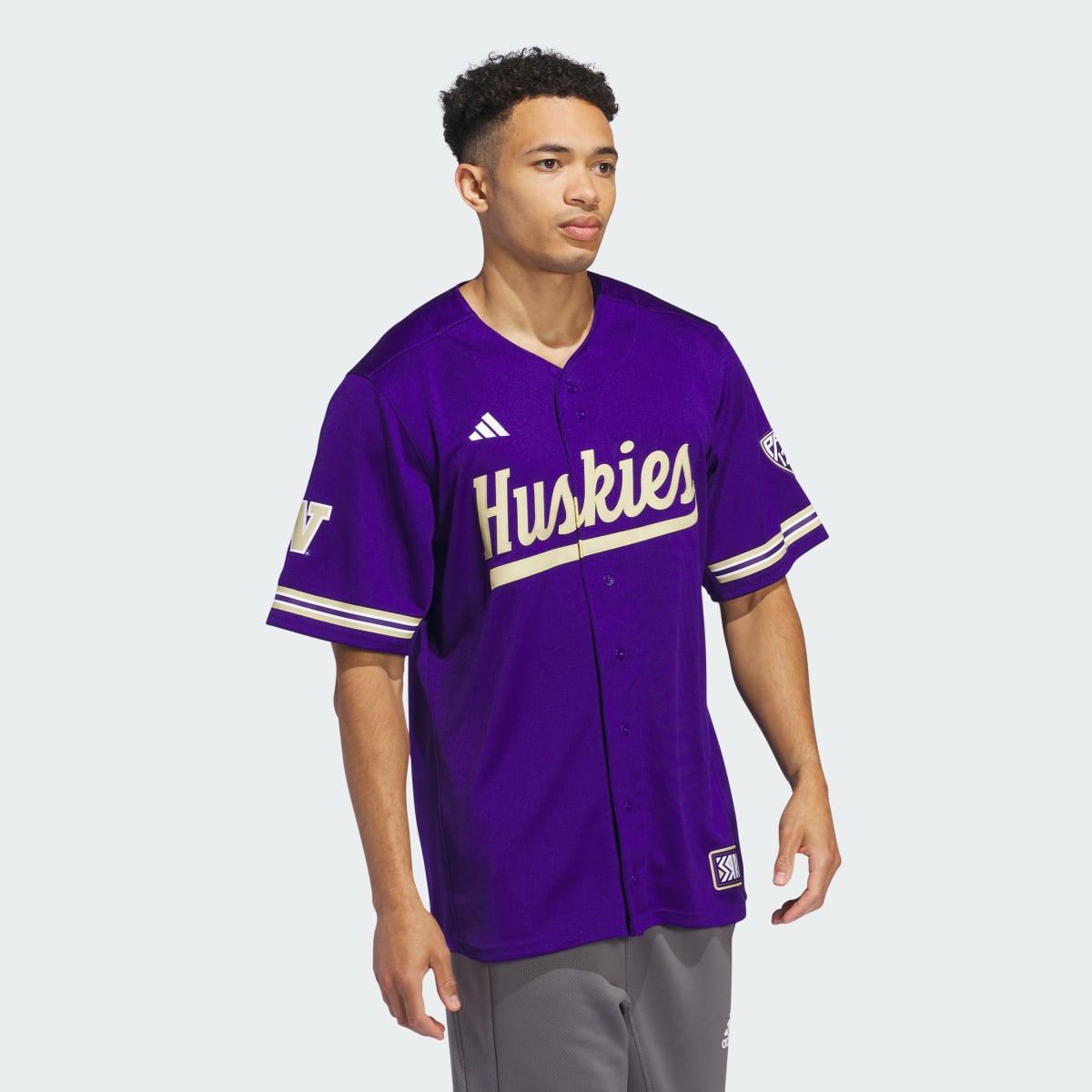 Adidas Washington Reverse Retro Replica Baseball Jersey. 4