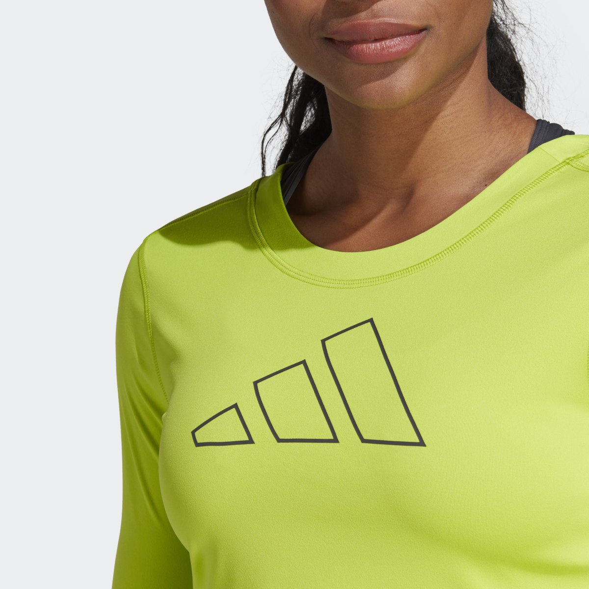 Adidas Hyperbright Training Long Sleeve Tee. 6