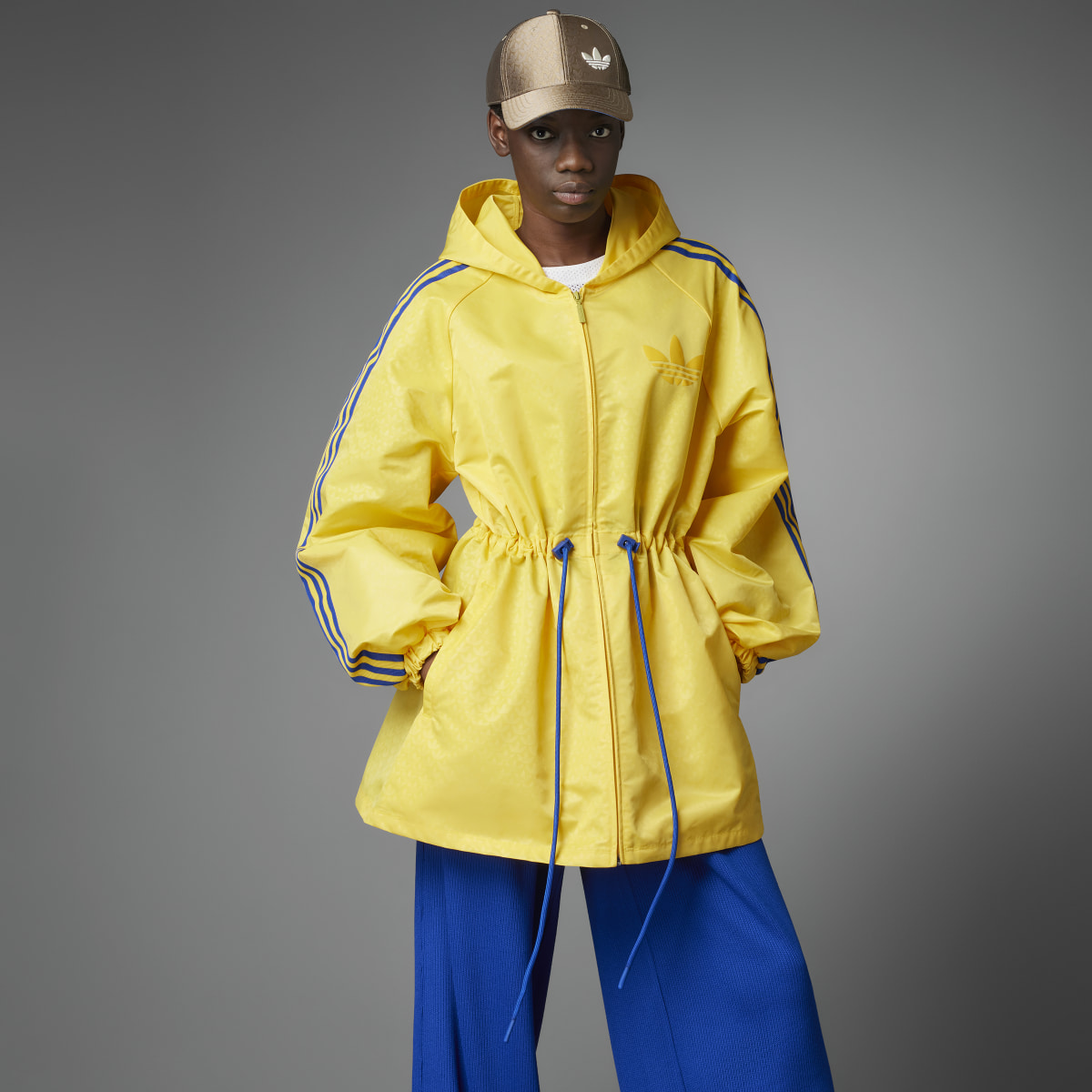 Adidas monogram windbreaker sales