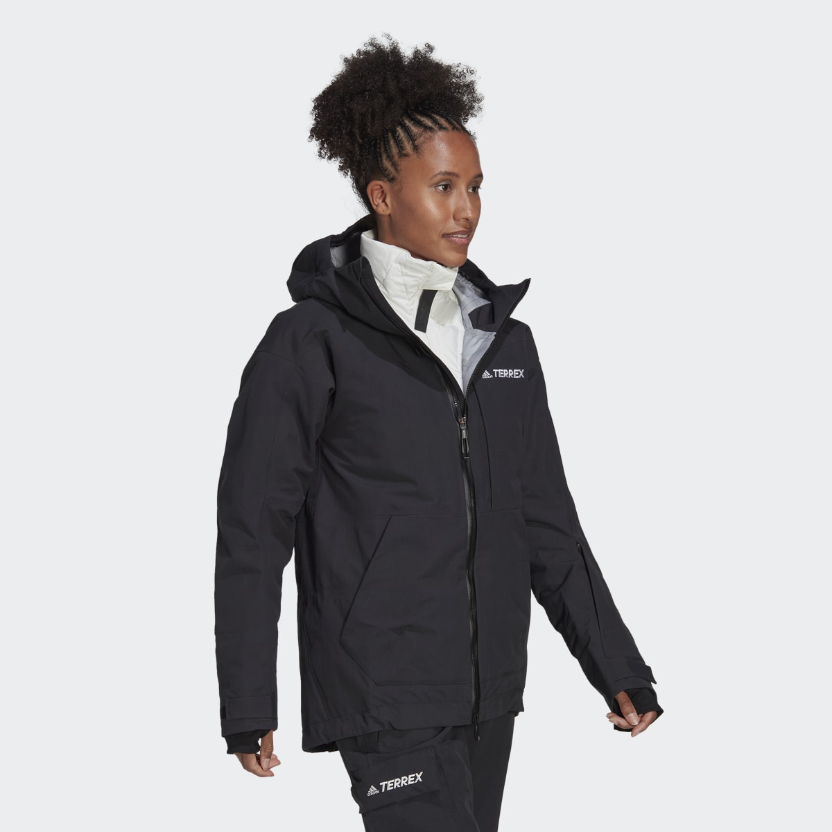 Adidas TERREX 3-Layer Post-Consumer Nylon Snow Jacket. 4