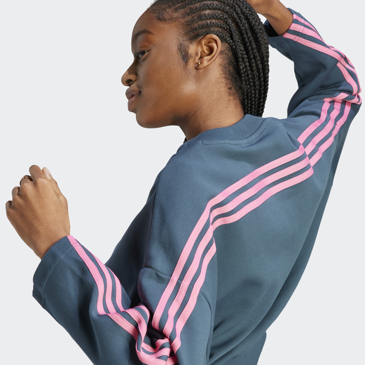 Adidas Sudadera Future Icons 3 bandas. 7