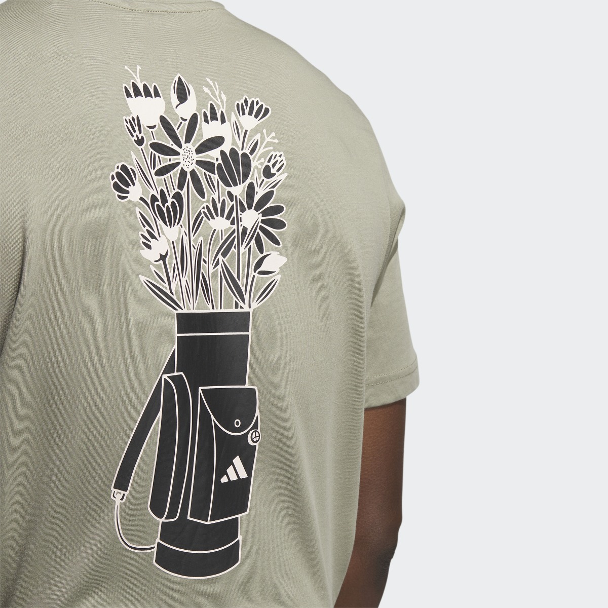 Adidas Camiseta Golf Graphic. 8