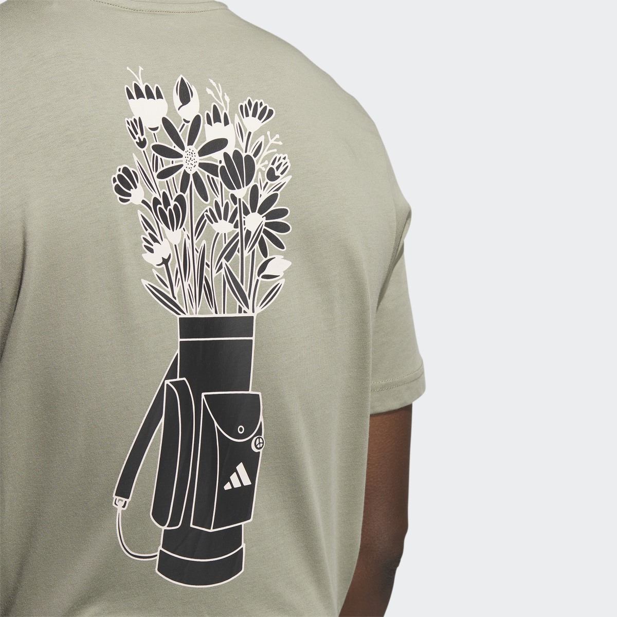 Adidas T-shirt da golf Graphic. 8