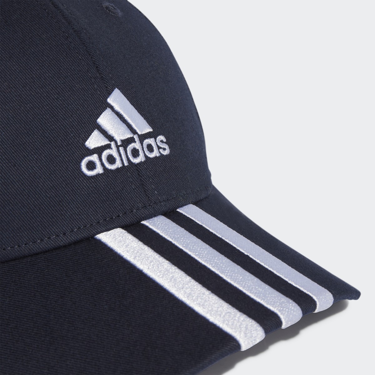 Adidas 3-Stripes Cotton Twill Baseball Cap. 4