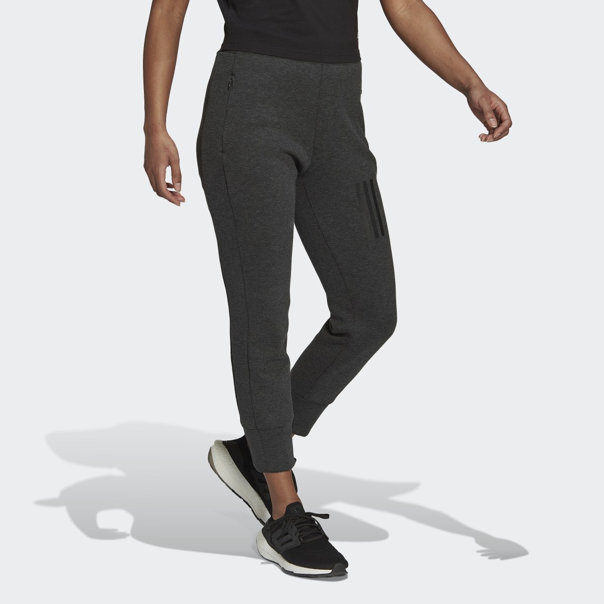 Adidas Mission Victory Slim-Fit High-Waist Pants. 4