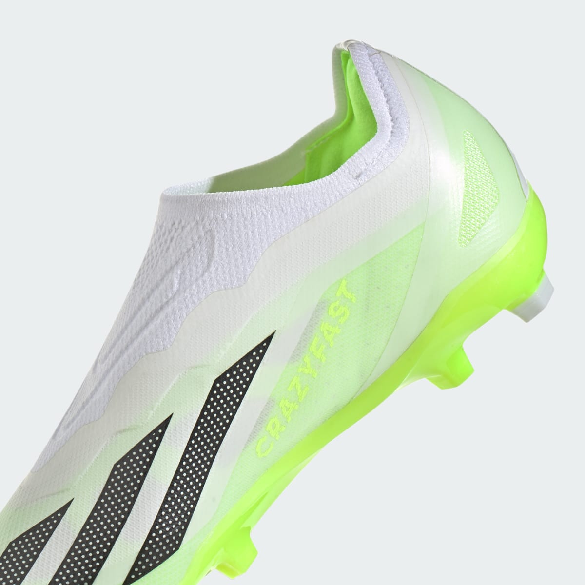 Adidas X Crazyfast.1 Laceless Firm Ground Soccer Cleats. 10