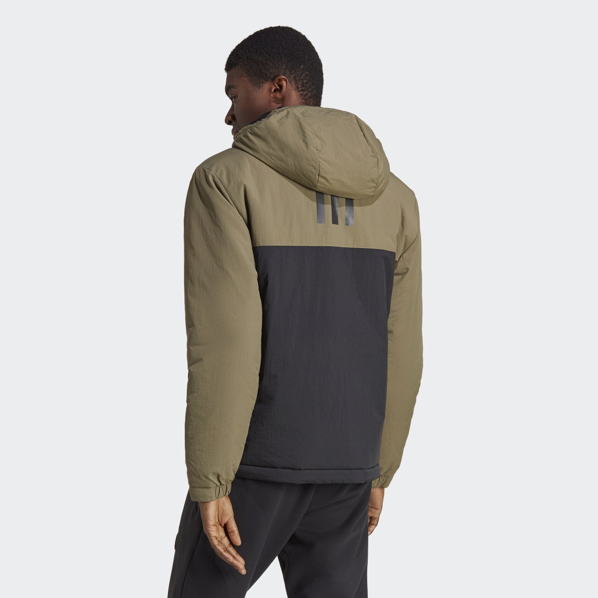 Adidas BSC Sturdy Insulated Hooded Jacket. 4