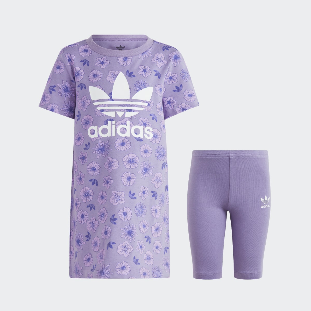 Buy adidas Originals Kids' HER Studio London Floral Sweatshirt and Leggings  Set Pink in KSA -SSS