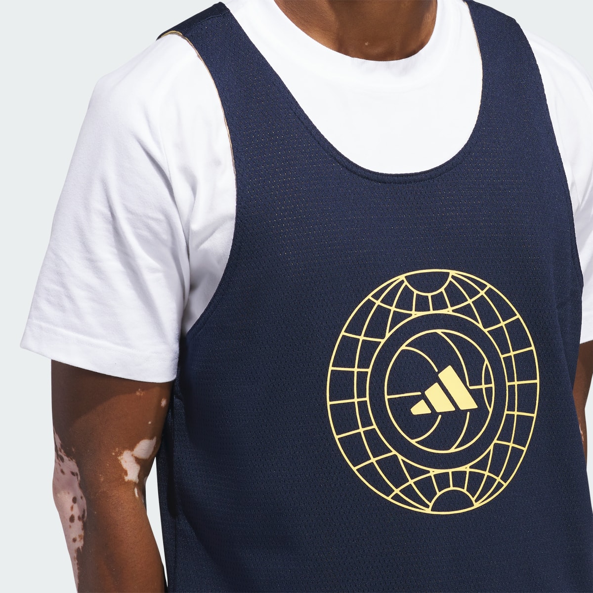 Adidas Select World Wide Hoops Jersey. 9