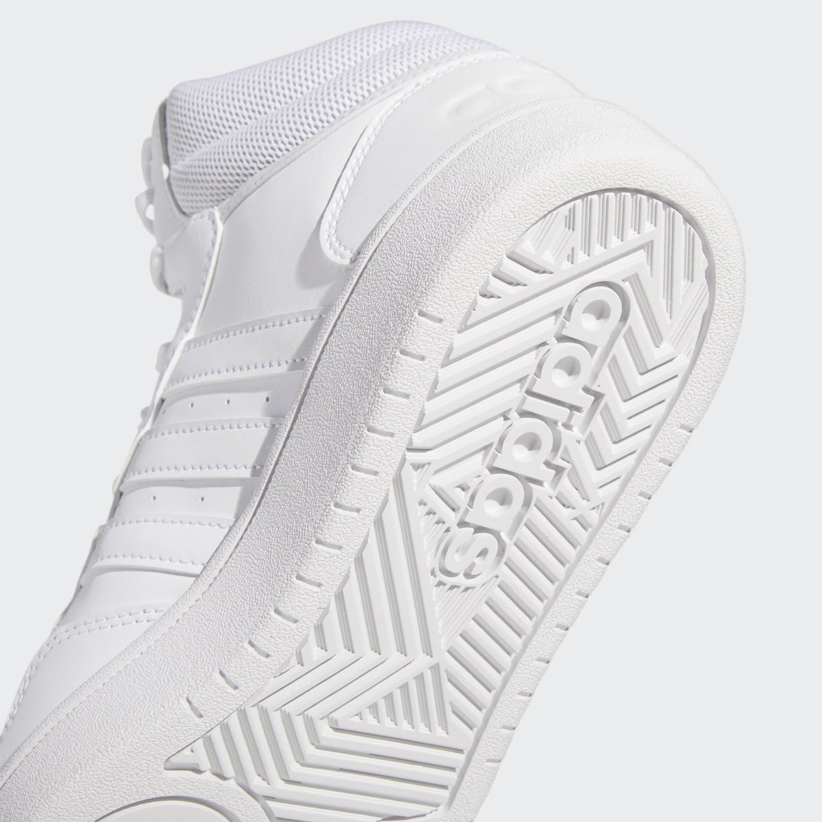 Adidas Hoops 3.0 Mid Classic Shoes. 10