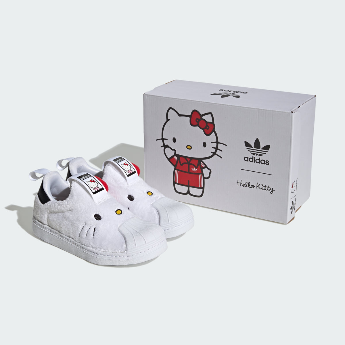 Adidas Originals x Hello Kitty Superstar 360 Kids Ayakkabı. 10