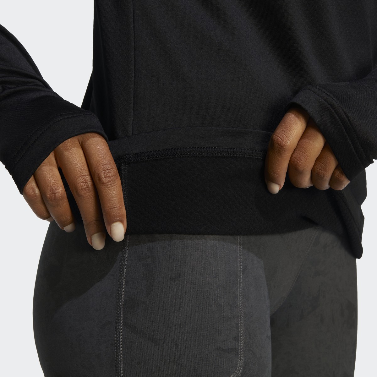 Adidas Sweat-shirt à 1/2 zip en molleton Terrex Multi. 7