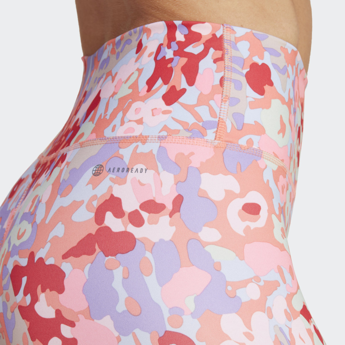 Adidas Train Essentials Printed High-Waisted 7/8 Leggings. 6