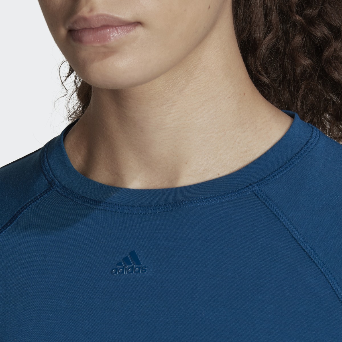 Adidas AEROREADY Wrap-Back Tee. 6