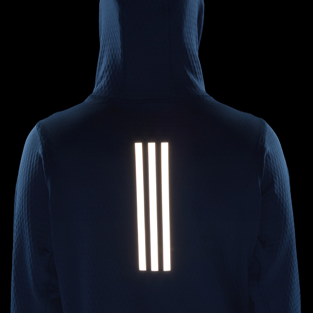 Adidas Sweat-shirt à capuche manches longues de running X-City Flooce. 6