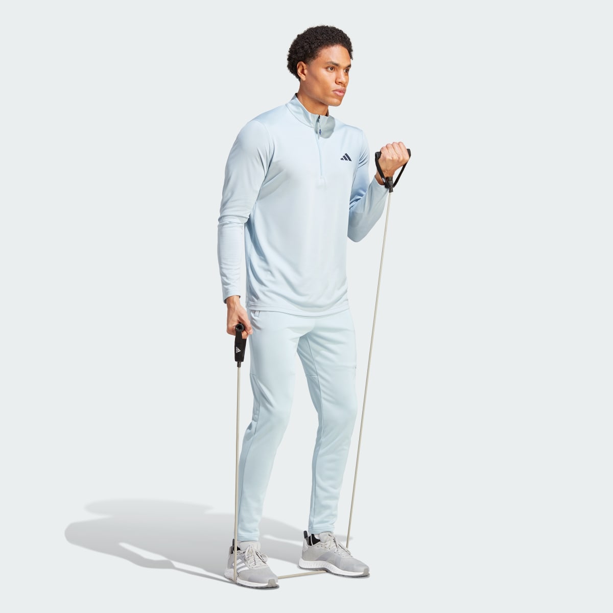 Adidas Maglia Train Essentials Seasonal Training 1/4-Zip Long Sleeve. 4