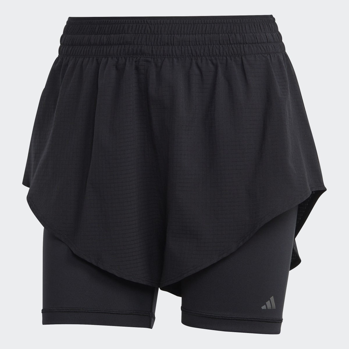 Adidas Shorts de Entrenamiento HEAT.RDY HIIT 2 en 1. 4