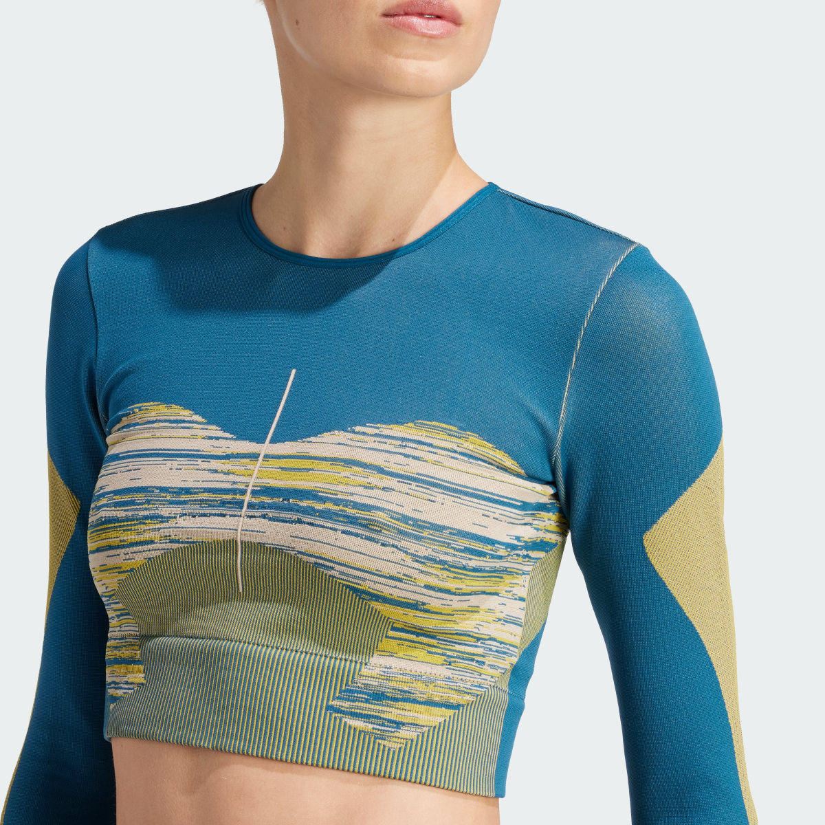 Adidas Camiseta manga larga adidas by Stella McCartney TrueStrength Seamless Yoga. 7